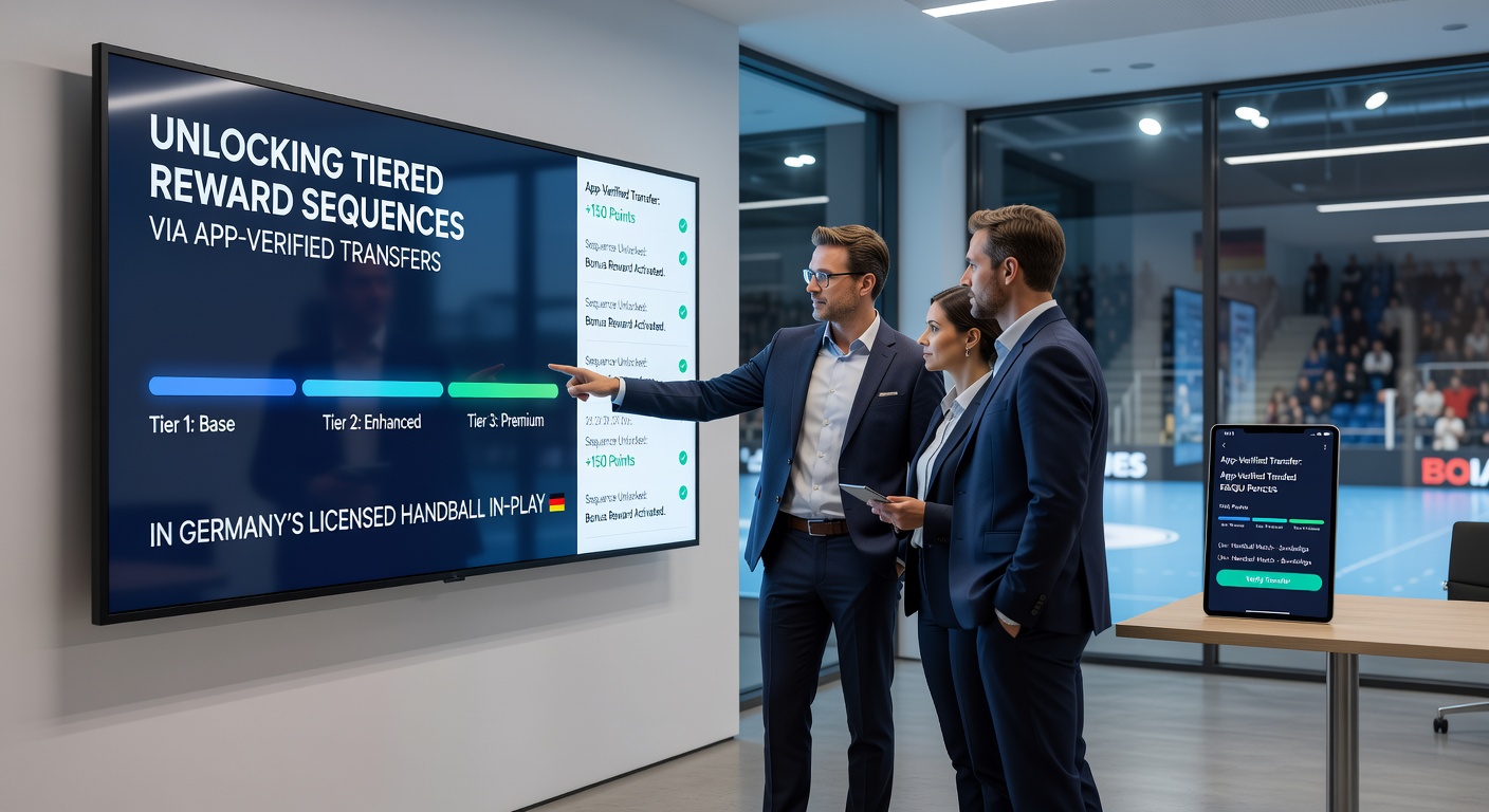 Integration von App-Transfers in Handball-In-Play-Belohnungssysteme
