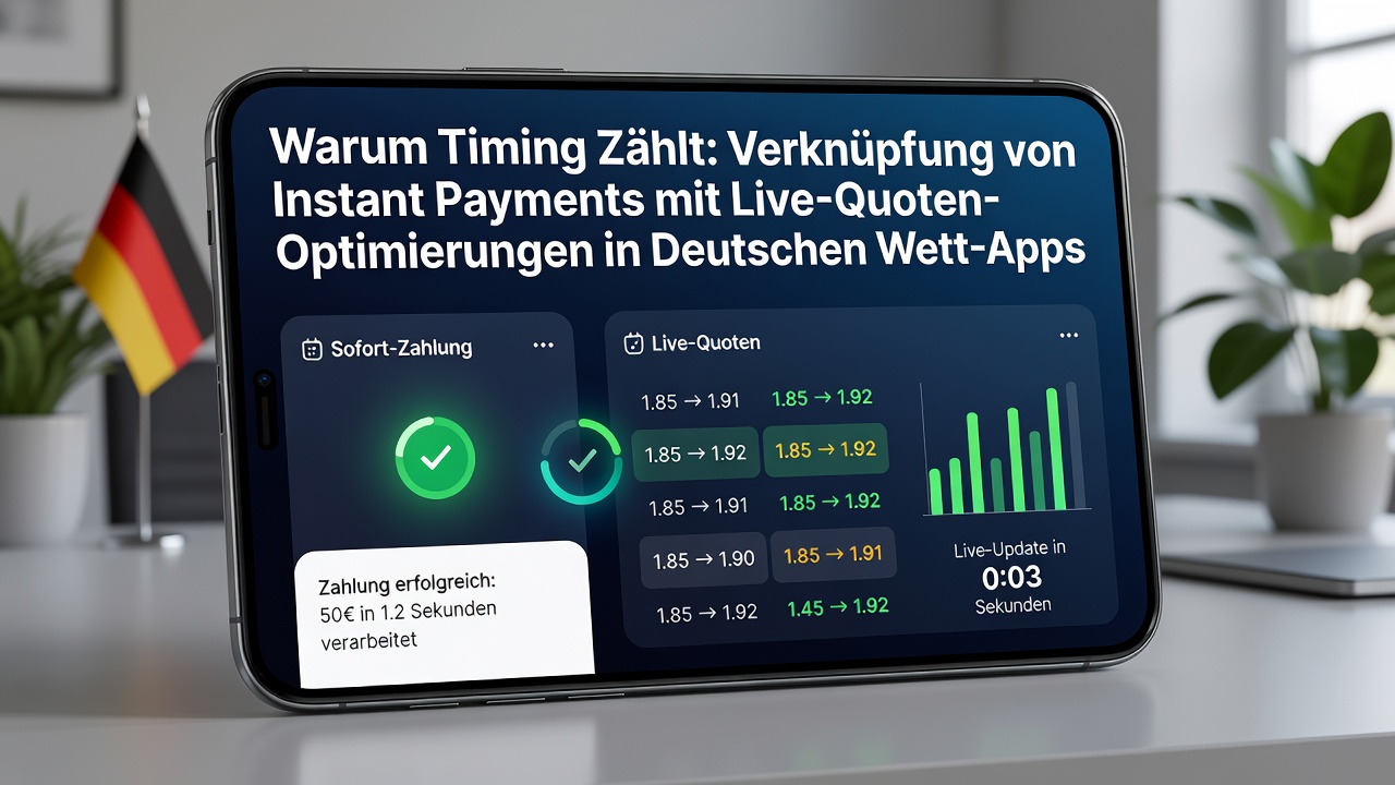 Live-Quoten-Updates in Echtzeit durch verknüpfte Zahlungssysteme